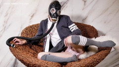 Urinal tgirl play vacuum bed and drinking pee BDSM (AB015) | Download from Files Monster