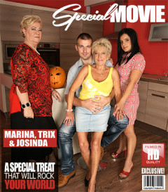 Josinda (67), Marina T. (67), Trix (23) - Old & young groupsex | Download from Files Monster
