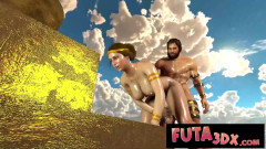 Futa Goddess Gets Fucked Hard On The Throne In The Clouds | Download from Files Monster