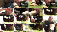 My tiny little camera films this powerfully built guy flopping his cock | Download from Files Monster