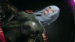 Skyrim sexy latex catsuit girl monster | Download from Files Monster