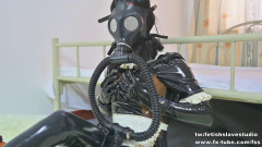 Latex maid gas mask femdom | Download from Files Monster