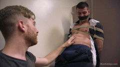 Security Guard Edged Beyond his Limit in the Bathroom | Download from Files Monster