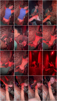 Ran into a chrissstone on the dance floor at Hush | Download from Files Monster