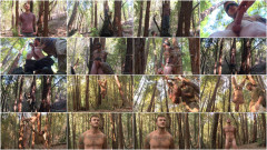 Christian Wilde - Bound Christian Wilde begs to cum in the woods | Download from Files Monster
