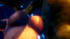 Green monster slammed me against | Download from Files Monster