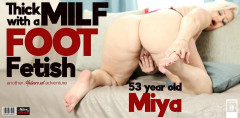 Miya (53) - Thick MILF with a foot fetish | Download from Files Monster