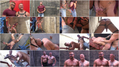 Muscle Stud is Shackled & Flogged in the Streets | Download from Files Monster
